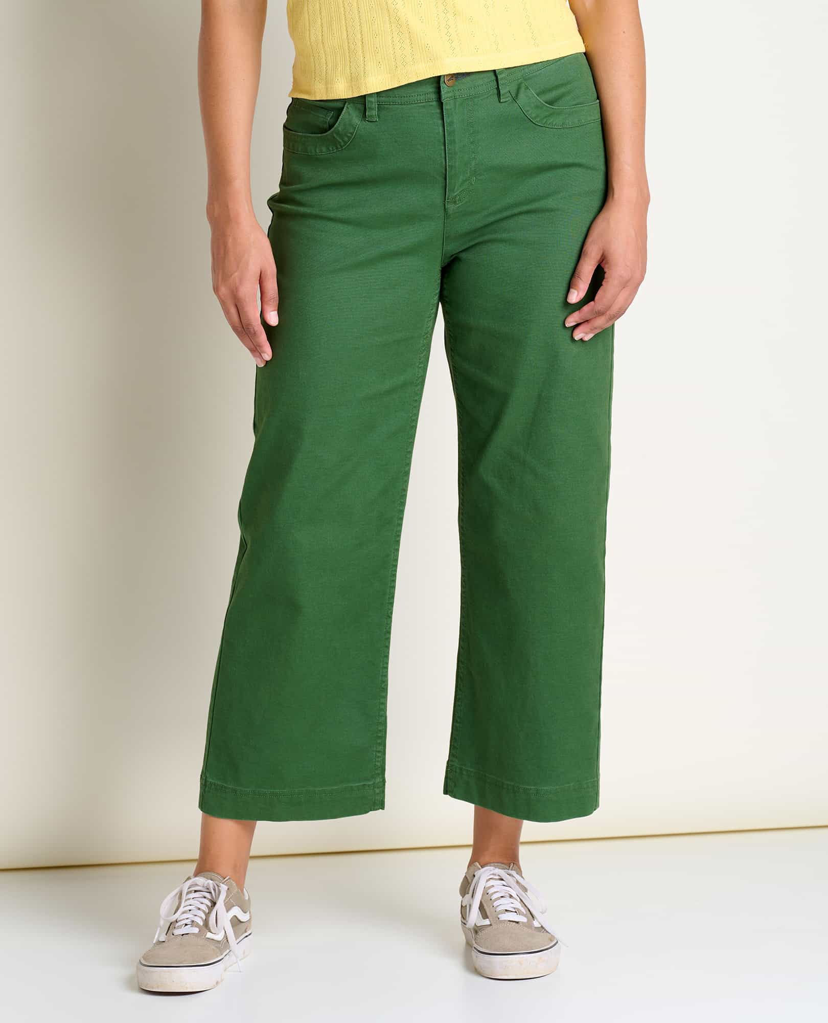 Earthworks Wide Leg Crop Pant