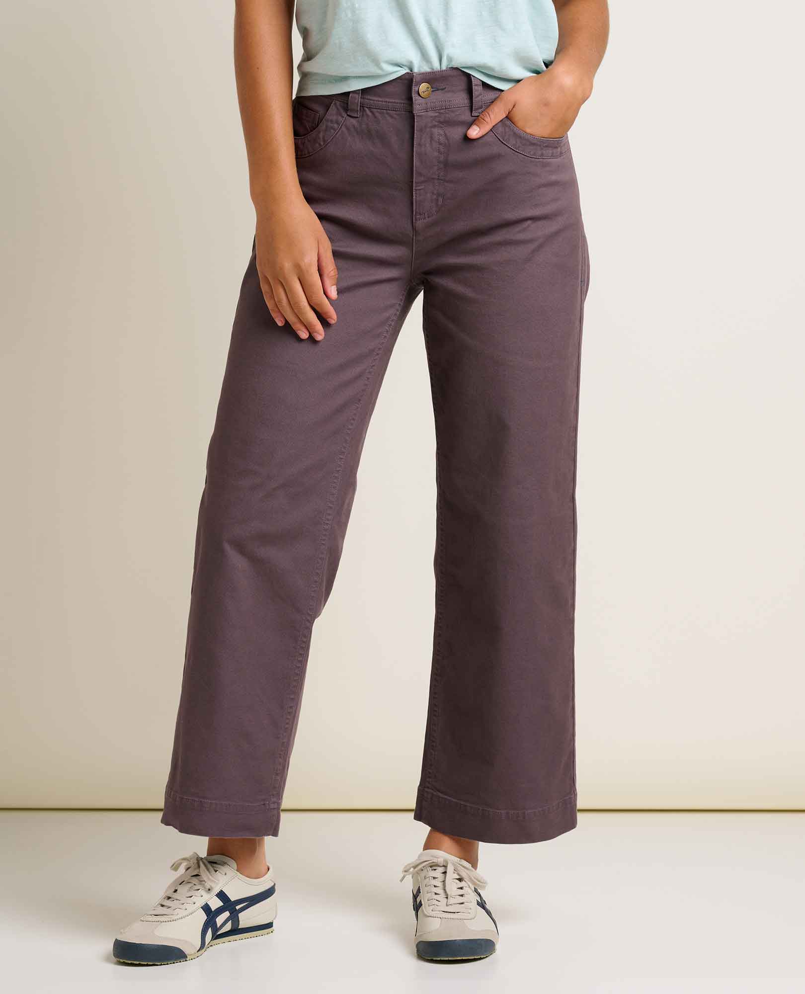 Earthworks Wide Leg Crop Pant