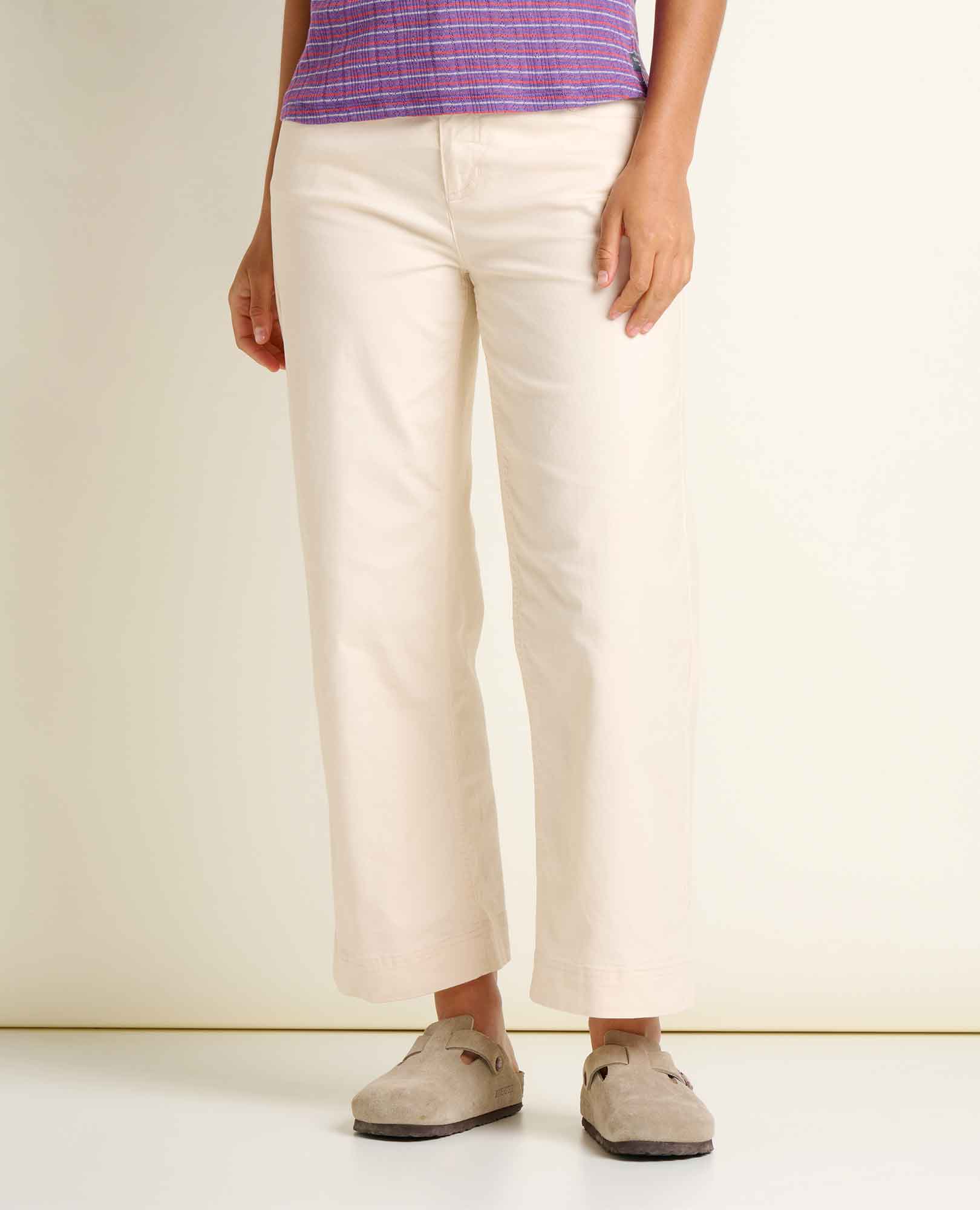 Earthworks Wide Leg Crop Pant