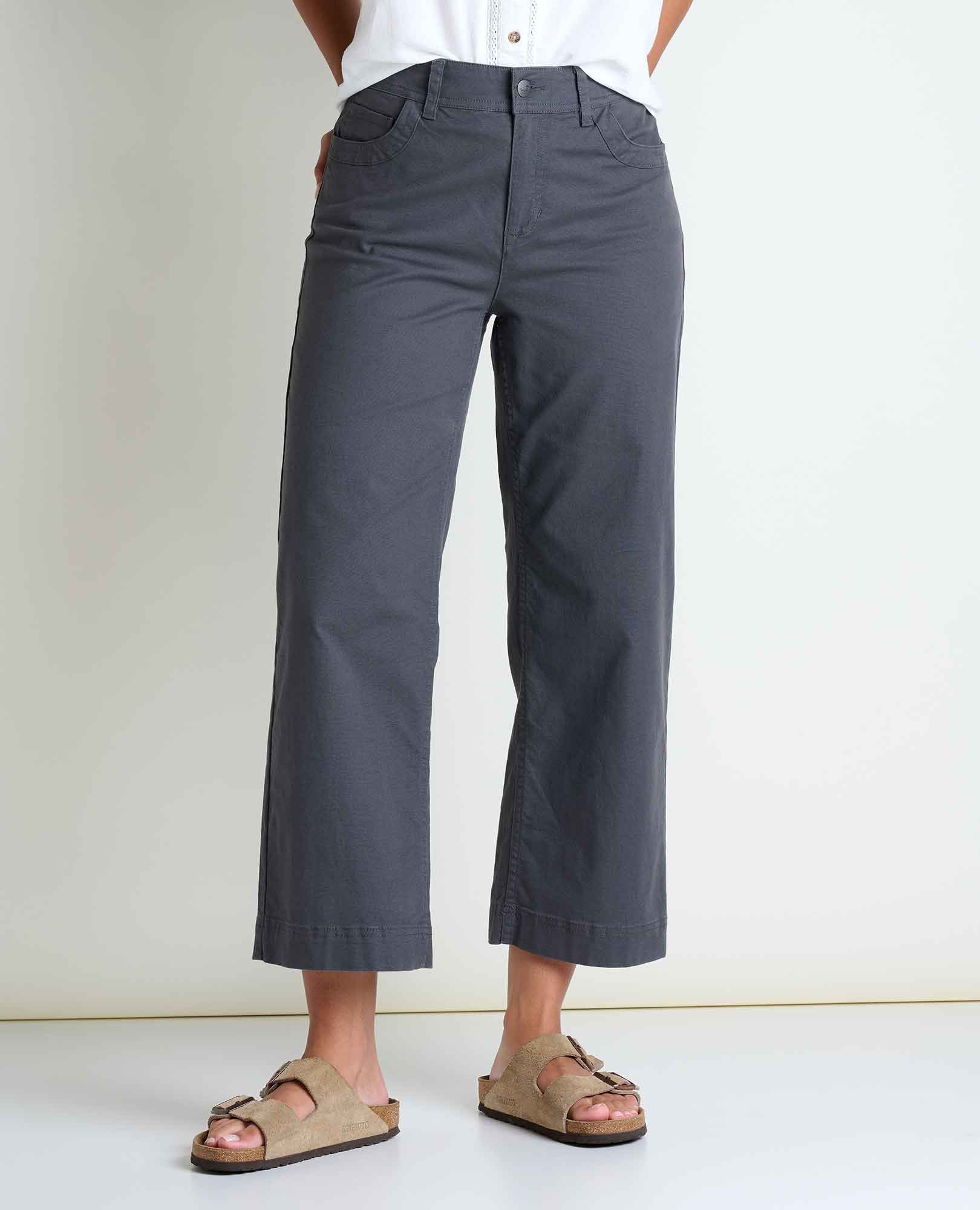 Earthworks Wide Leg Crop Pant