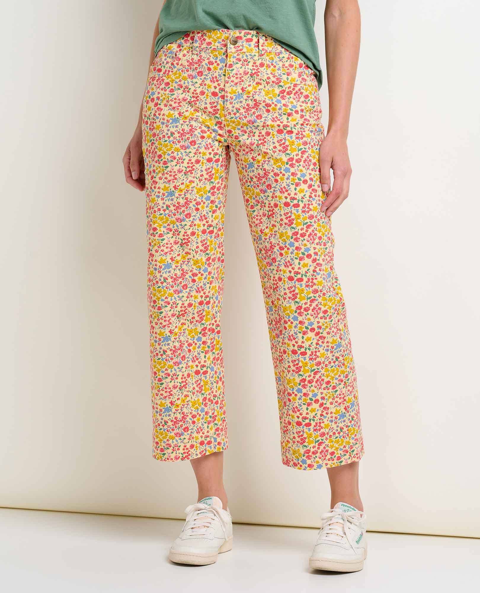 Earthworks Wide Leg Crop Pant