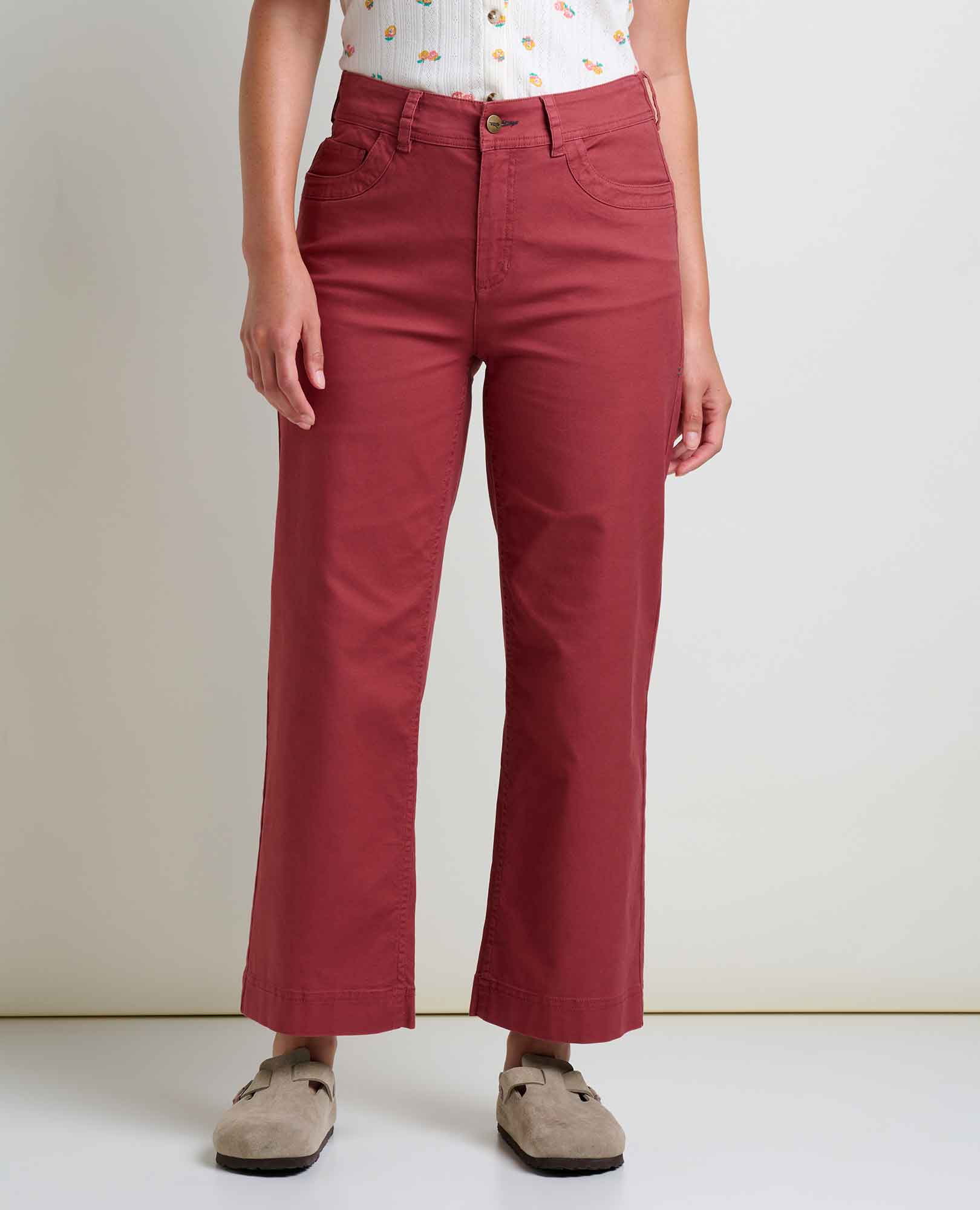 Earthworks Wide Leg Crop Pant
