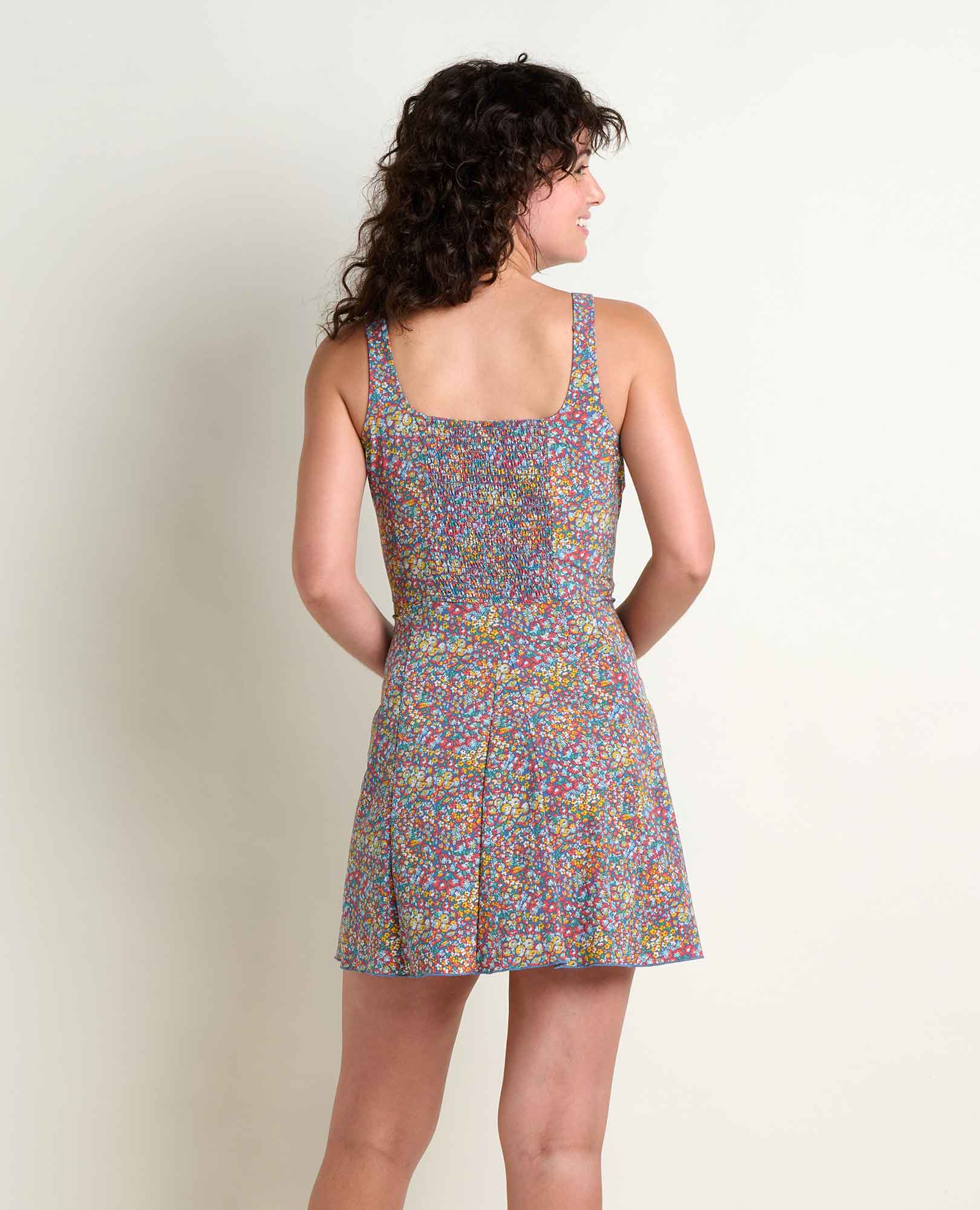 Sunkissed Tank Godet Dress