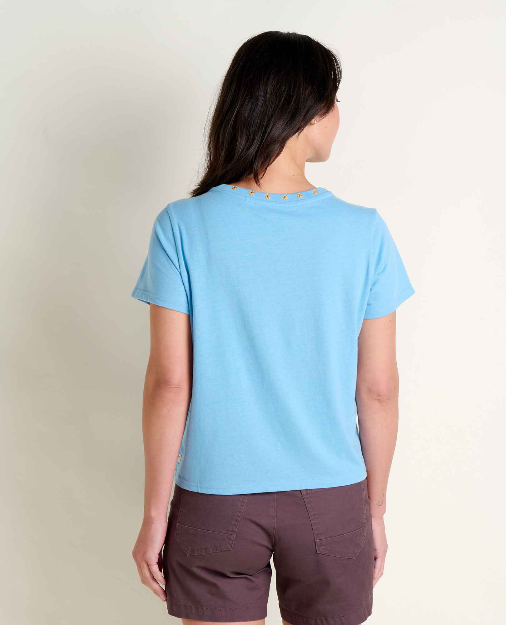 Women's Re-Form Crew Embroidered